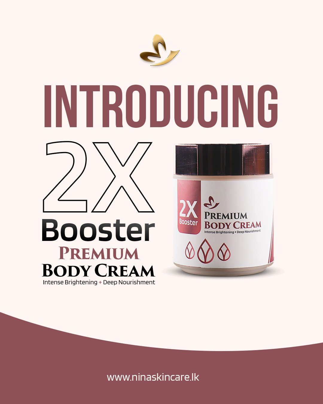 Premium Body Cream – 2X Booster