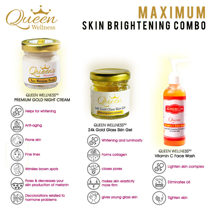 Maximum Skin Whitening Combo